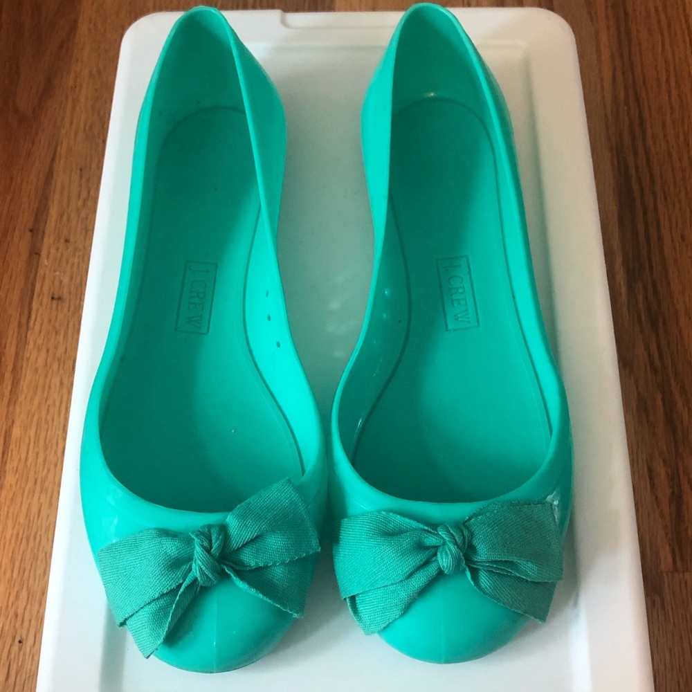 J Crew Jelly flats